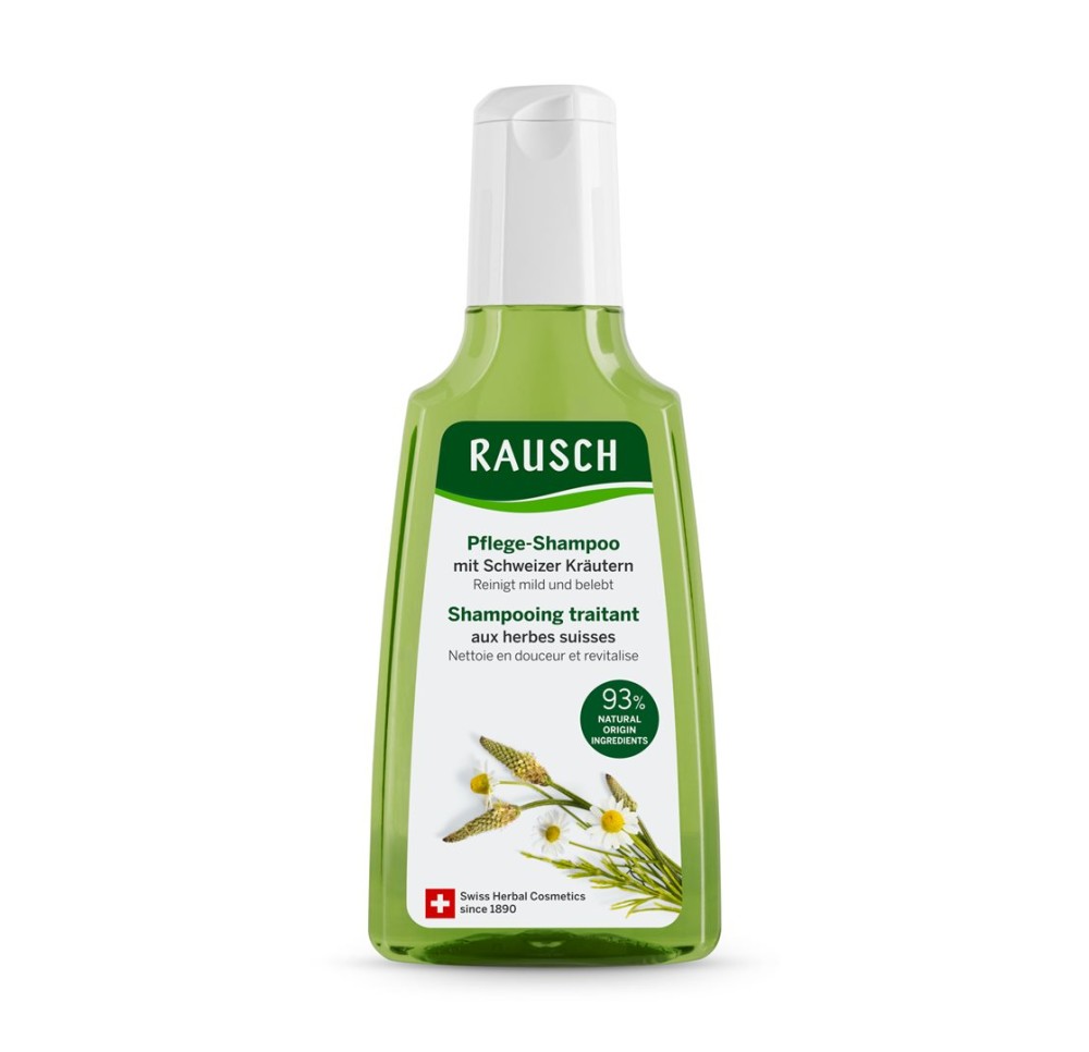 RAUSCH shampooing traitant herbes suisses 200 ml