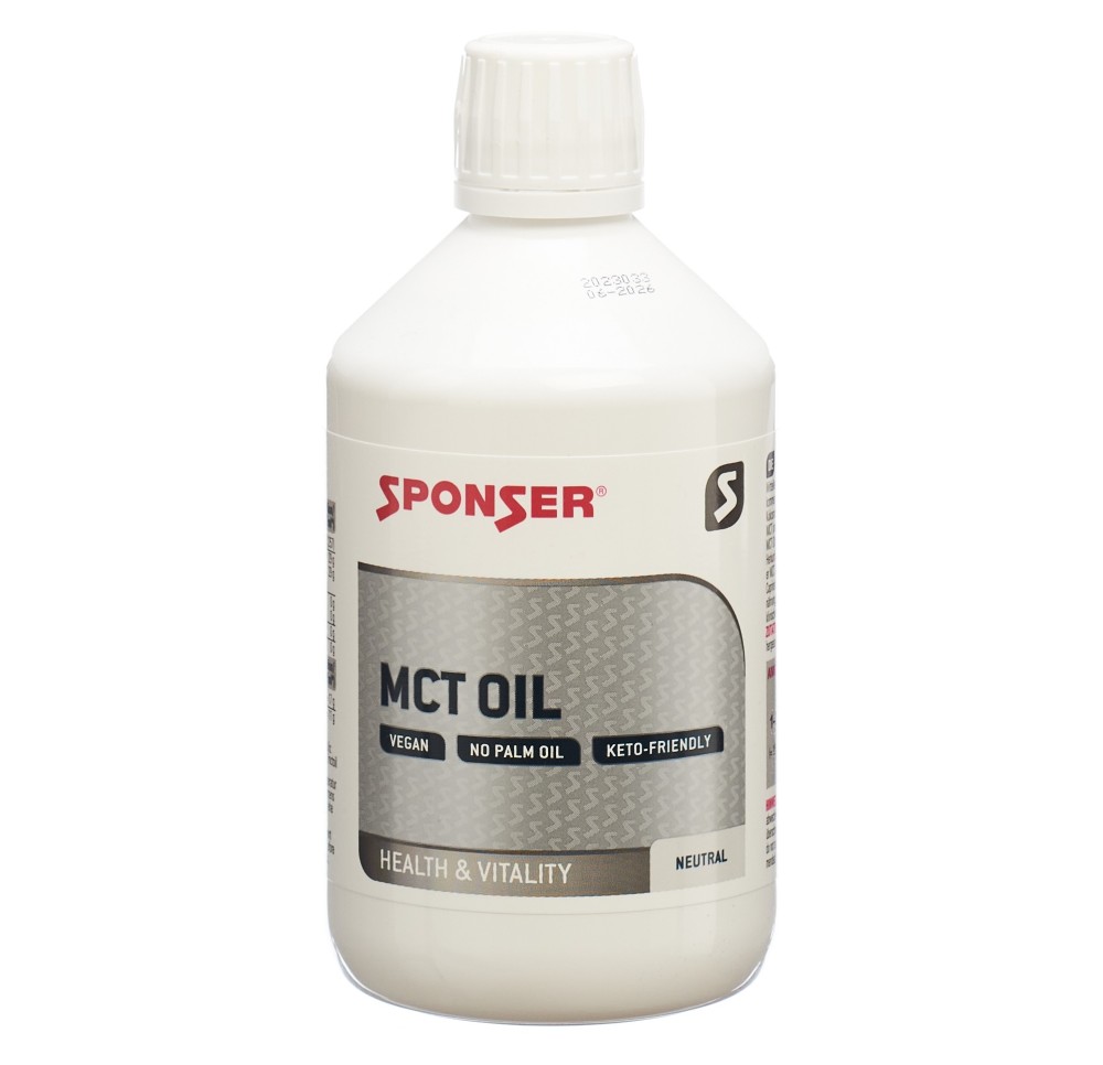 SPONSER MCT Oil bte 500 ml SPONSER MCT Oil bte 500 ml