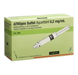 ATROPIN SULFAT Aguettant 1 mg/5ml 10 x 5 ml