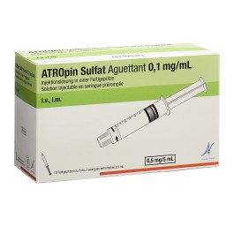 ATROPIN SULFAT Aguettant 0.5 mg/5ml 10 x 5 ml