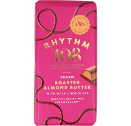 RHYTHM108 Roasted Almond Butter Chocola 100 g