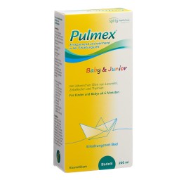PULMEX Baby & Junior bain refroidissements 200 ml