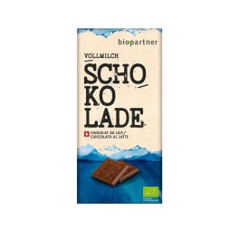 BIO PARTNER chocolat au lait 75 g
