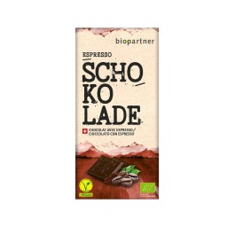 BIO PARTNER chocolat noir espresso 75 g