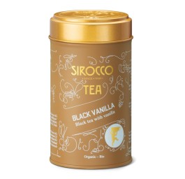 SIROCCO boîte thé medium Black Vanilla bte 80 g