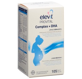 ELEVIT Provital Complex + DHA caps 105 pce