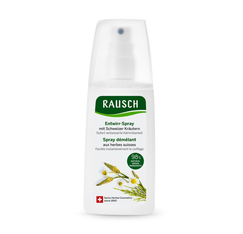 RAUSCH spray démêlant herbes suisses 100 ml