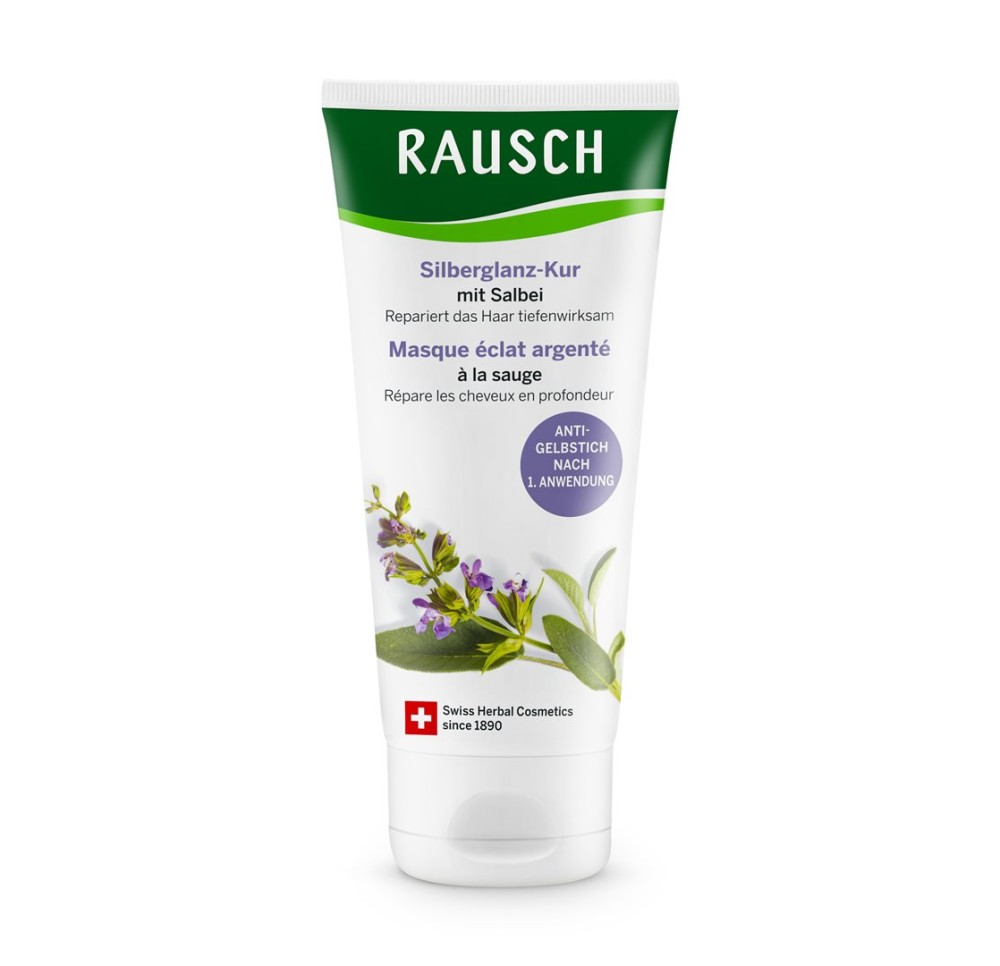 RAUSCH masque éclat argenté sauge fl 100 ml