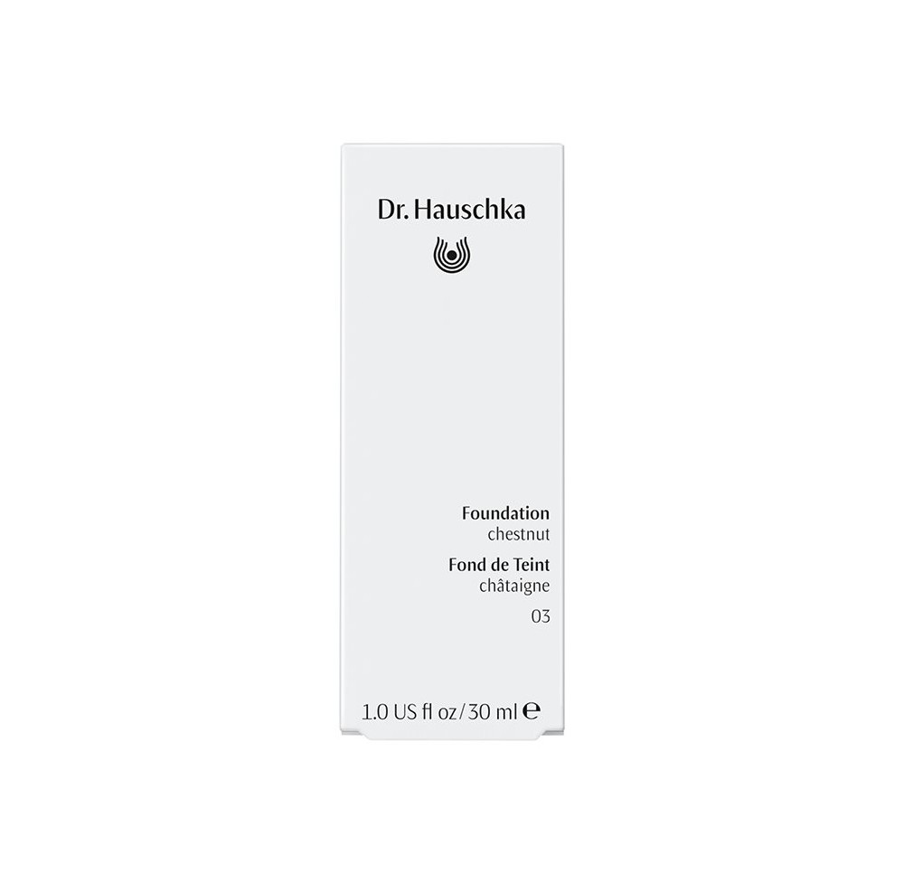 DR. HAUSCHKA fond de teint 03 châtaigne 30 ml DR. HAUSCHKA fond de teint 03 châtaigne 30 ml