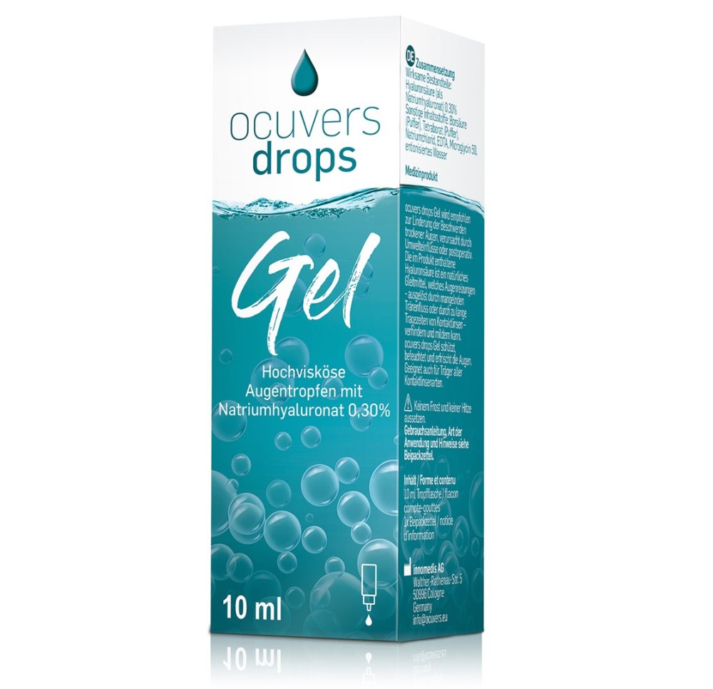 OCUVERS drops gel fl 10 ml OCUVERS drops gel fl 10 ml