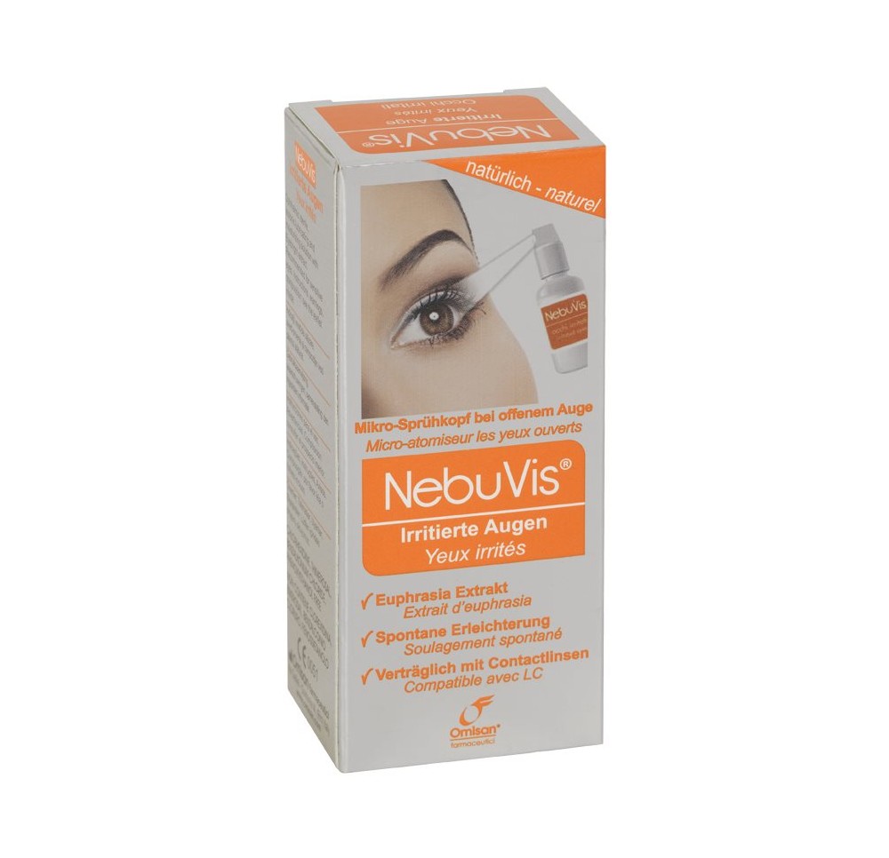 NEBUVIS yeux irrités fl 10 ml NEBUVIS yeux irrités fl 10 ml