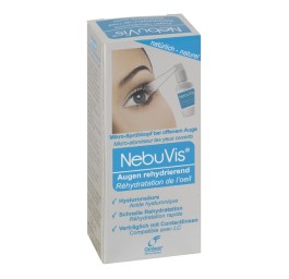 NEBUVIS réhydratation de l'oeil fl 10 ml