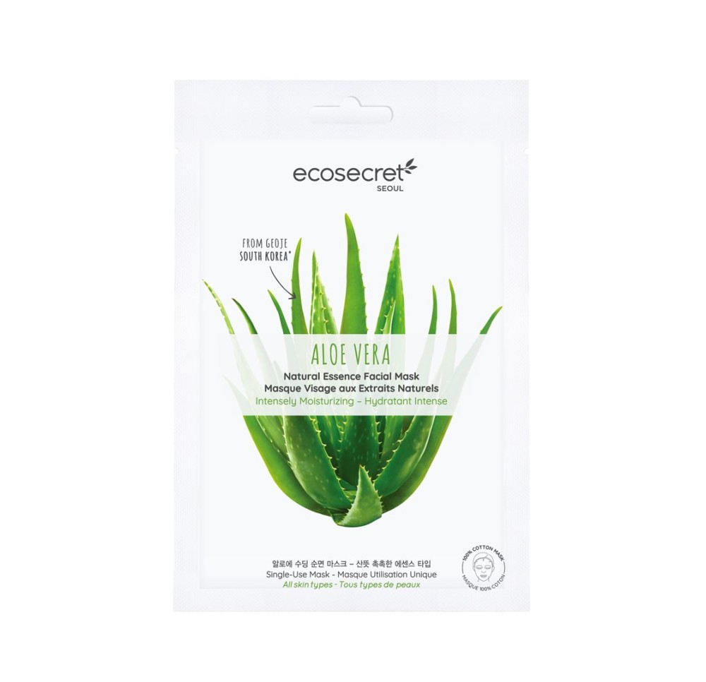 ECOSECRET masque visage intense aloe vera 20 ml