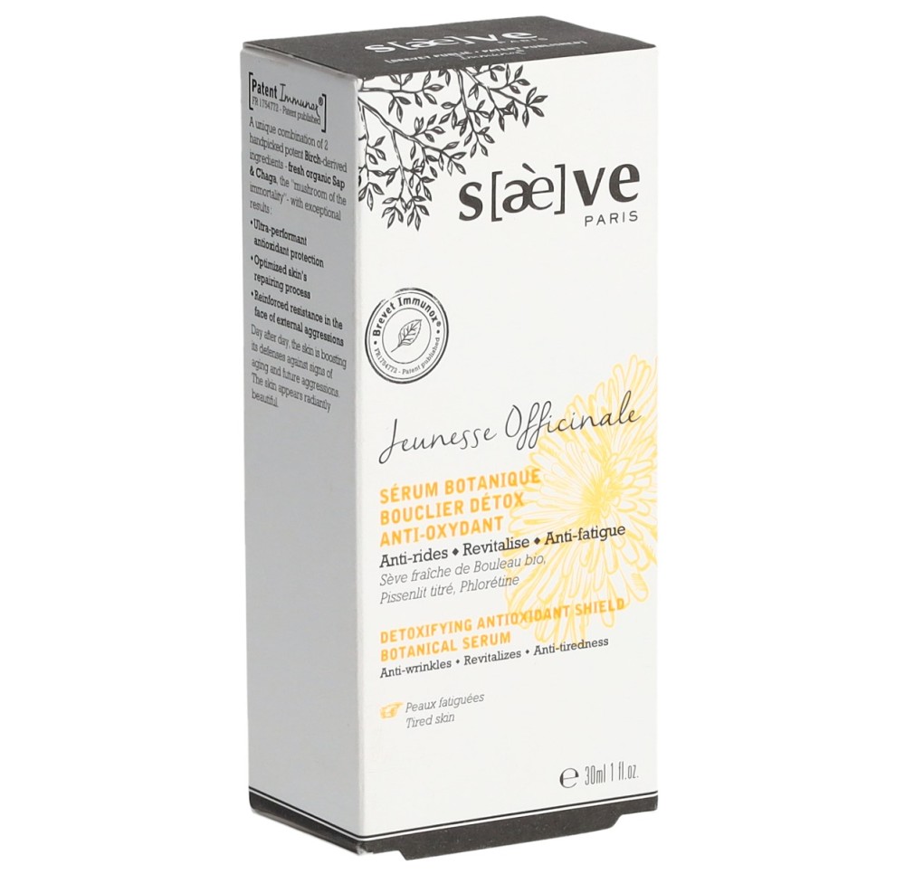 SAEVE Detox Officinale sérum botan anti-ox 30 ml