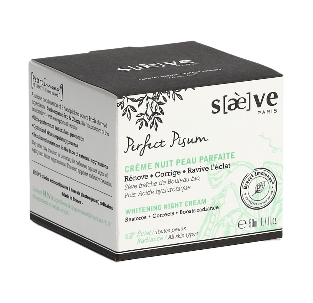 SAEVE Perfect Pisum crème nuit peau parfaite 50 ml