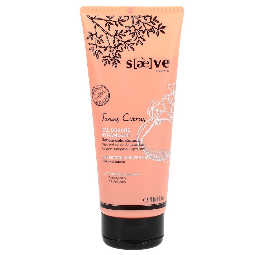 SAEVE Tonus Citrus gel douche dynamisant 200 ml