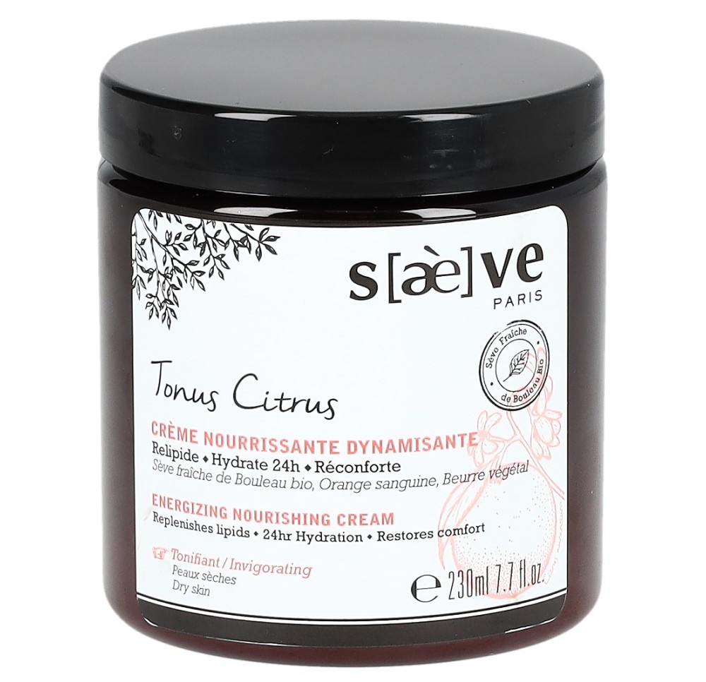 SAEVE Tonus Citrus cr nourrisante dynamisa 230 ml