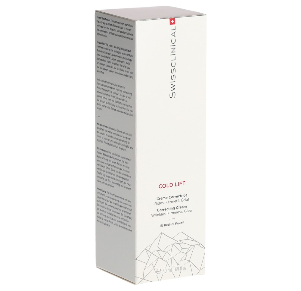 SWISSCLINICAL COLD LIFT crème correctrice fl 50 ml