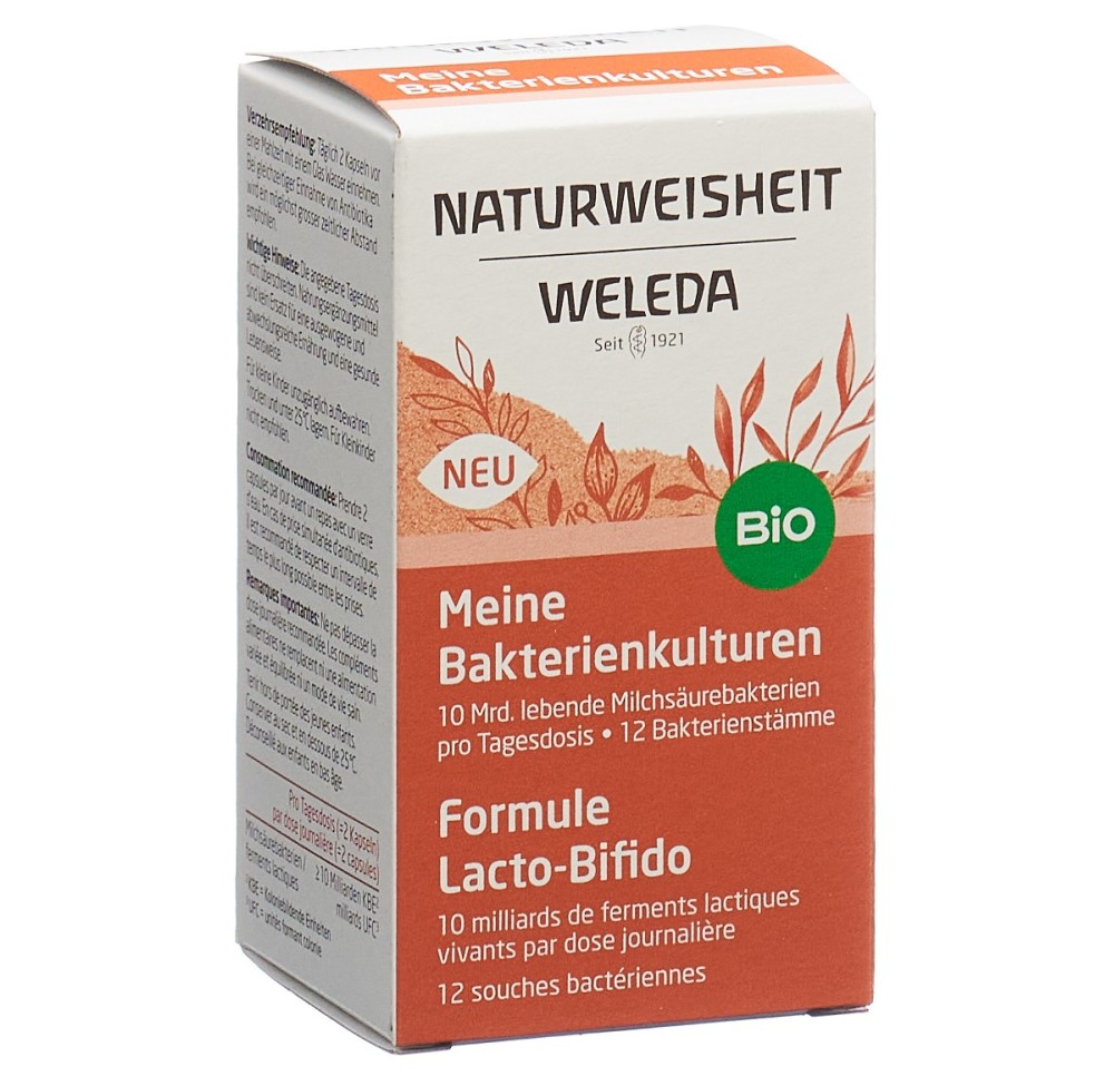 WELEDA NATURWEISHEIT lacto-bifido 40 pce WELEDA NATURWEISHEIT lacto-bifido 40 pce