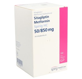 SITAGLIPTIN Metfor Spirig HC 50/850mg 100 pce