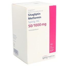 SITAGLIPTIN Metfor Spirig HC 50/1000mg 100 pce