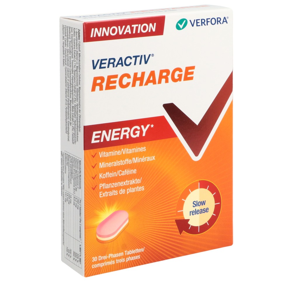VERACTIV Recharge cpr trois phases 30 pce VERACTIV Recharge cpr trois phases 30 pce