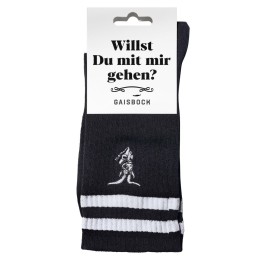 GAISBOCK Chaussettes 42/45 noir 1 paire