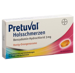 PRETUVAL maux de gorge cpr sucer miel-ora 16 pce