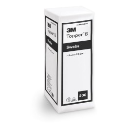TOPPER 8 compr NW 5x5cm non stér 200 pce