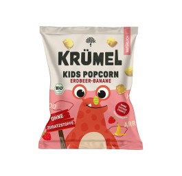 KRÜMEL kids pop-corn banane-fraise sach 20 g