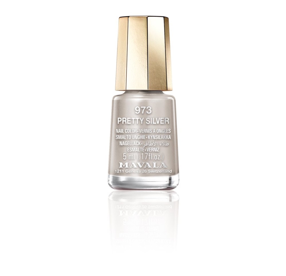 MAVALA Mini Color's 973 Pretty Silver fl 5 ml MAVALA Mini Color's 973 Pretty Silver fl 5 ml