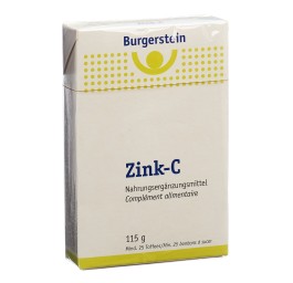 BURGERSTEIN Zink-C bonbons à sucer 115 g