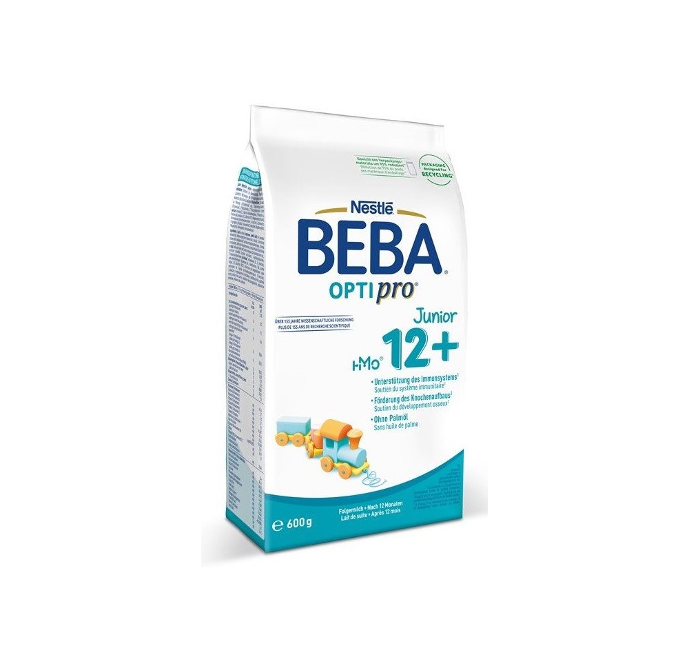 BEBA Optipro Junior 12+ après 12 mois sach 600 g