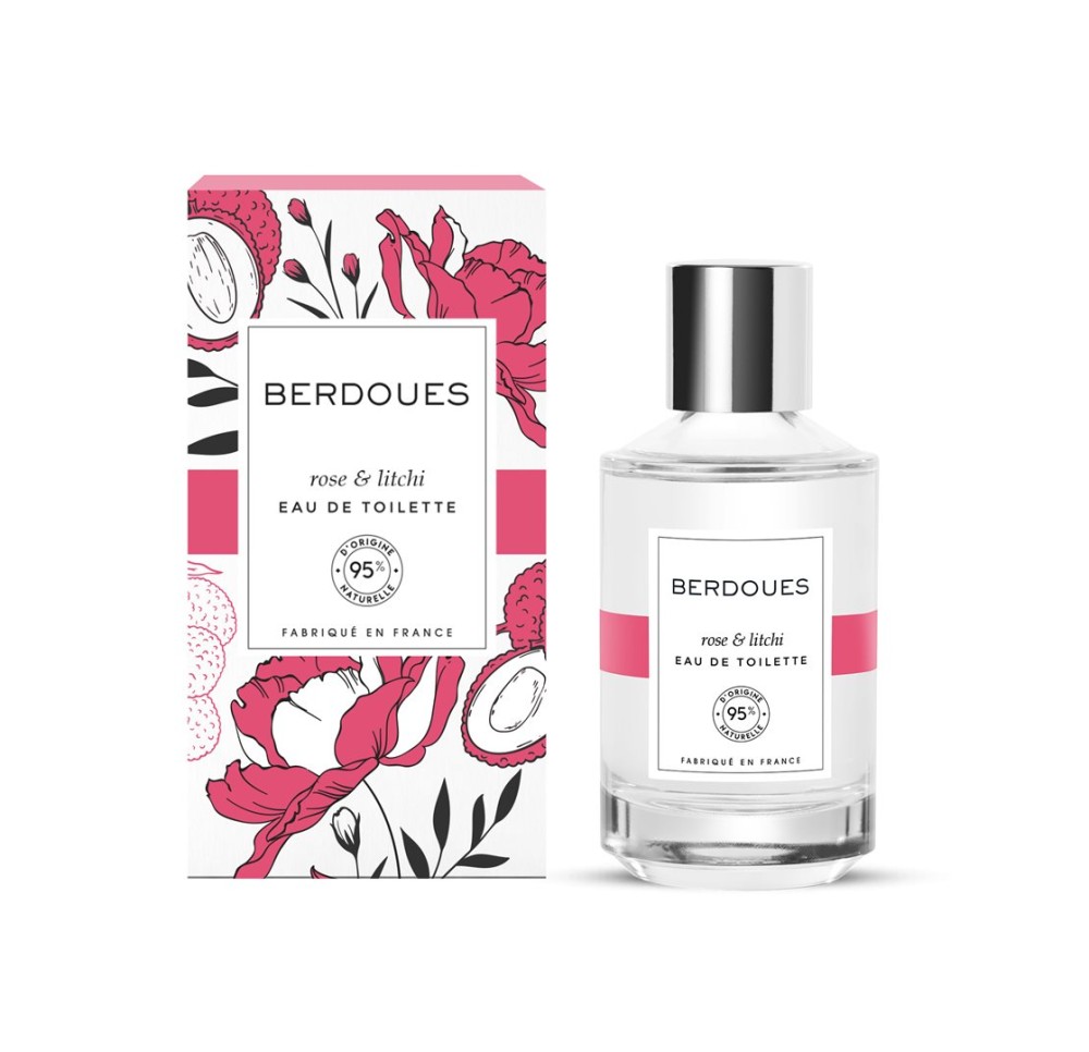 BERDOUES Rose & Litchi EDT spr 100 ml BERDOUES Rose & Litchi EDT spr 100 ml