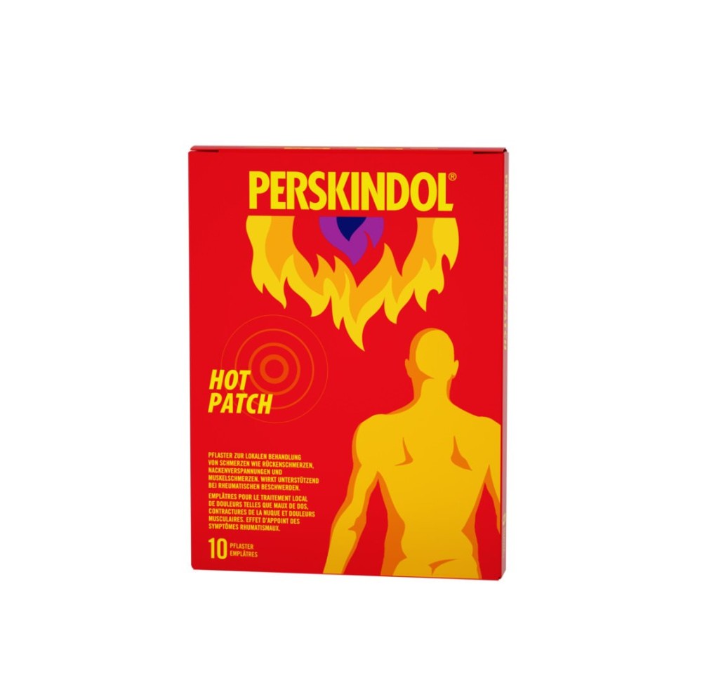 PERSKINDOL Hot Patch sach 10 pce PERSKINDOL Hot Patch sach 10 pce