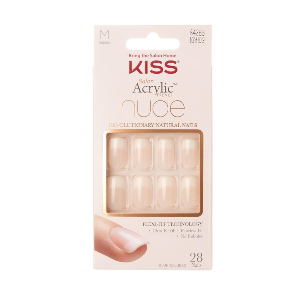 KISS Salon Acrylic Nude Nails Cashmere KISS Salon Acrylic Nude Nails Cashmere