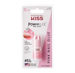 KISS PowerFlex Nail Glue Pink (n)