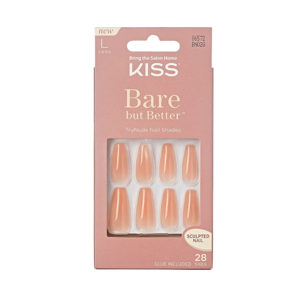 KISS Bare But Better Nails Nude Drama (n)