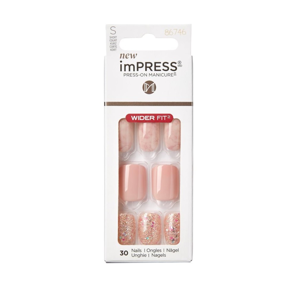 KISS ImPress Nail Kit Wider Fit Just A Dream (n)