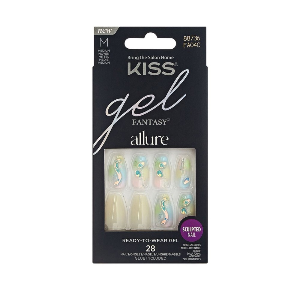 KISS Gel Fantasy Allure Nails Band of Color (n)