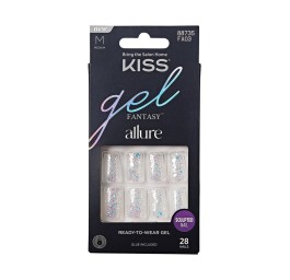 KISS Gel Fantasy Allure Nails How Dazzling (n)