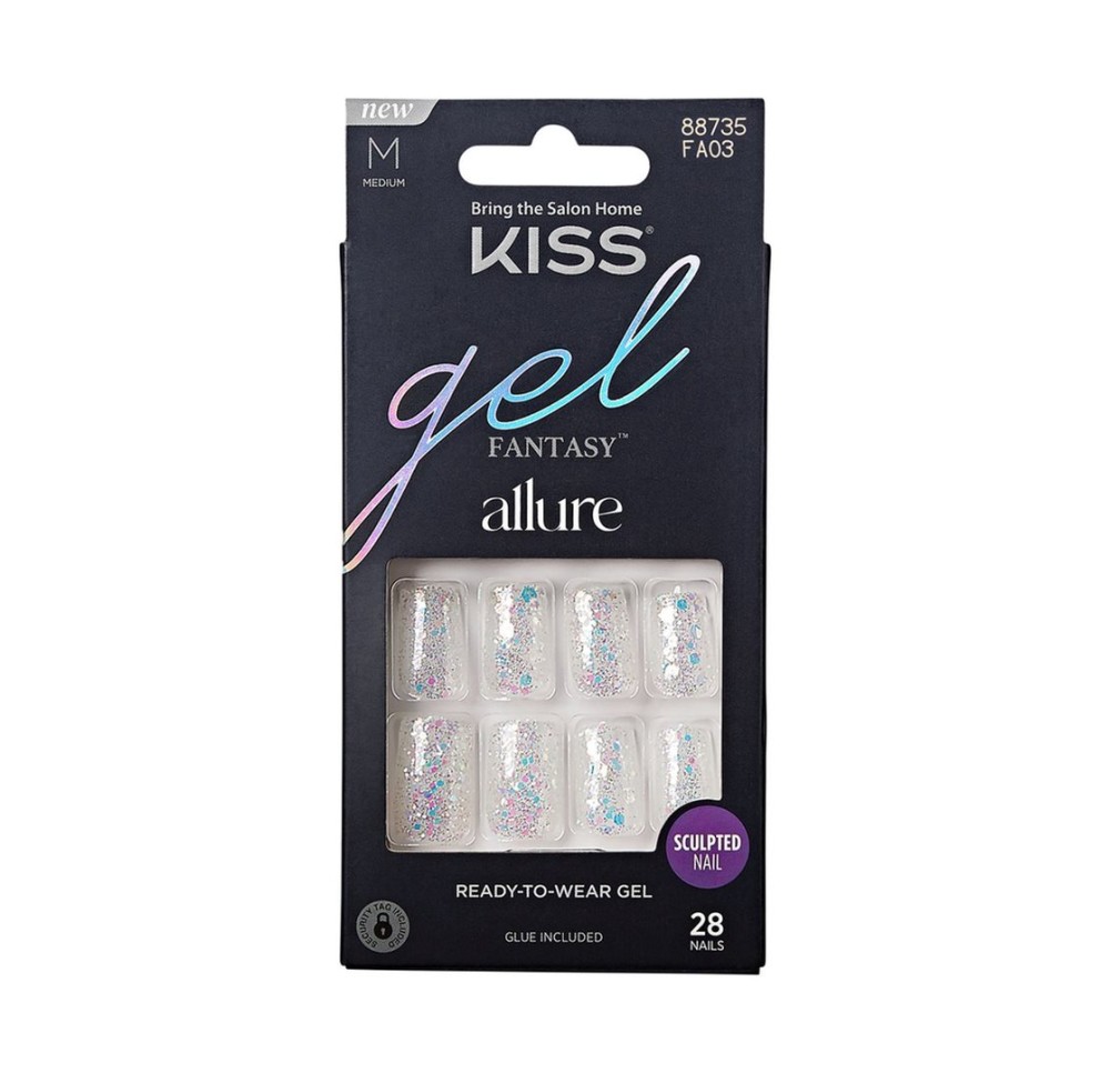 KISS Gel Fantasy Allure Nails How Dazzling (n)