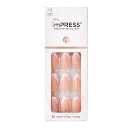 KISS ImPress Nail Kit Medium So French (n)
