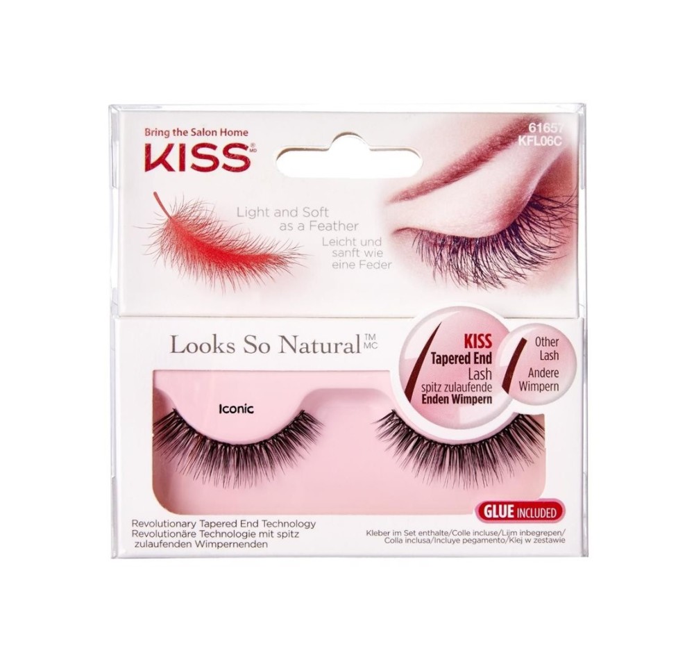 KISS Look So Natural Lashes Iconic KISS Look So Natural Lashes Iconic