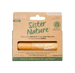 KISS Sister Nature Strip Eyelashes adhes clear (n)