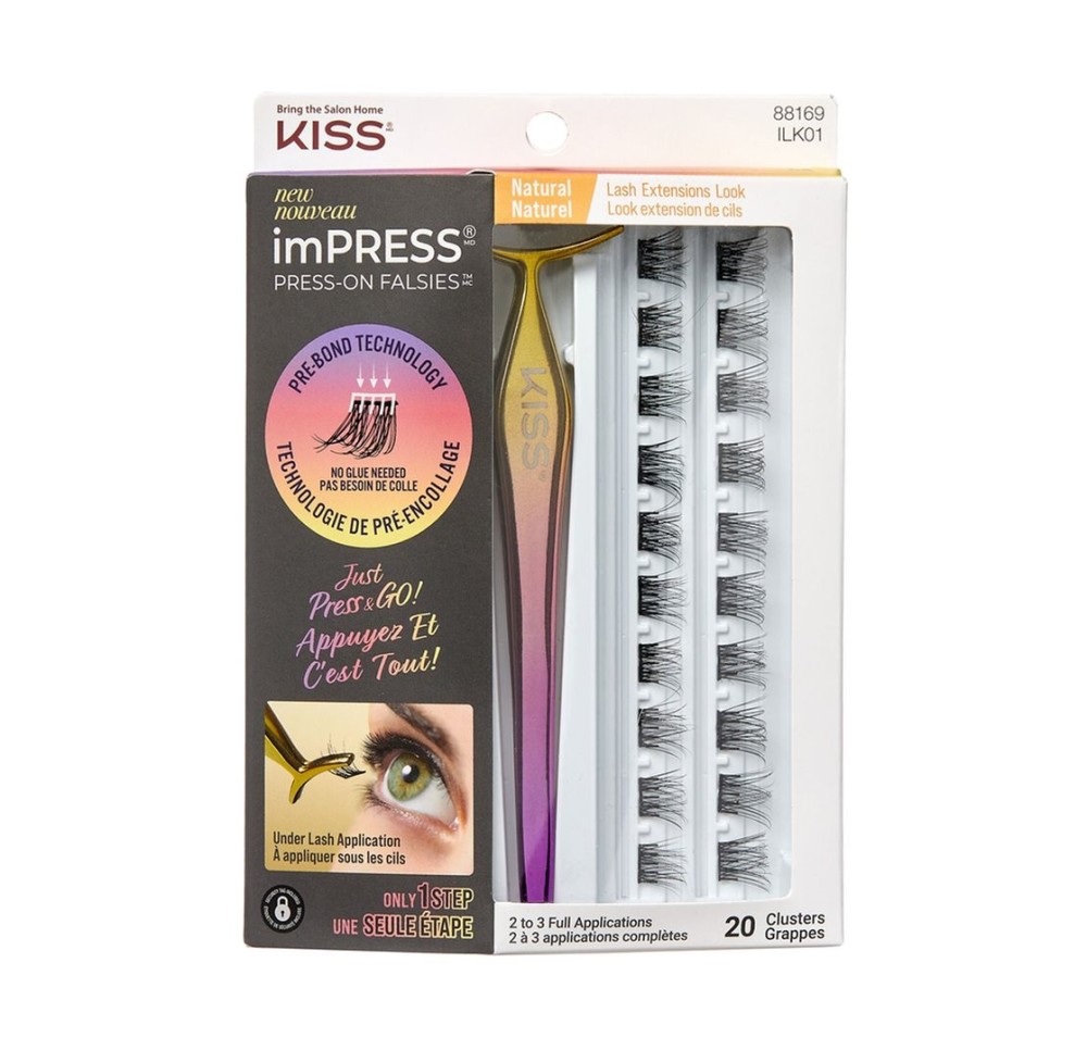 KISS ImPress Press-on Falsies Lashes Natural (n)