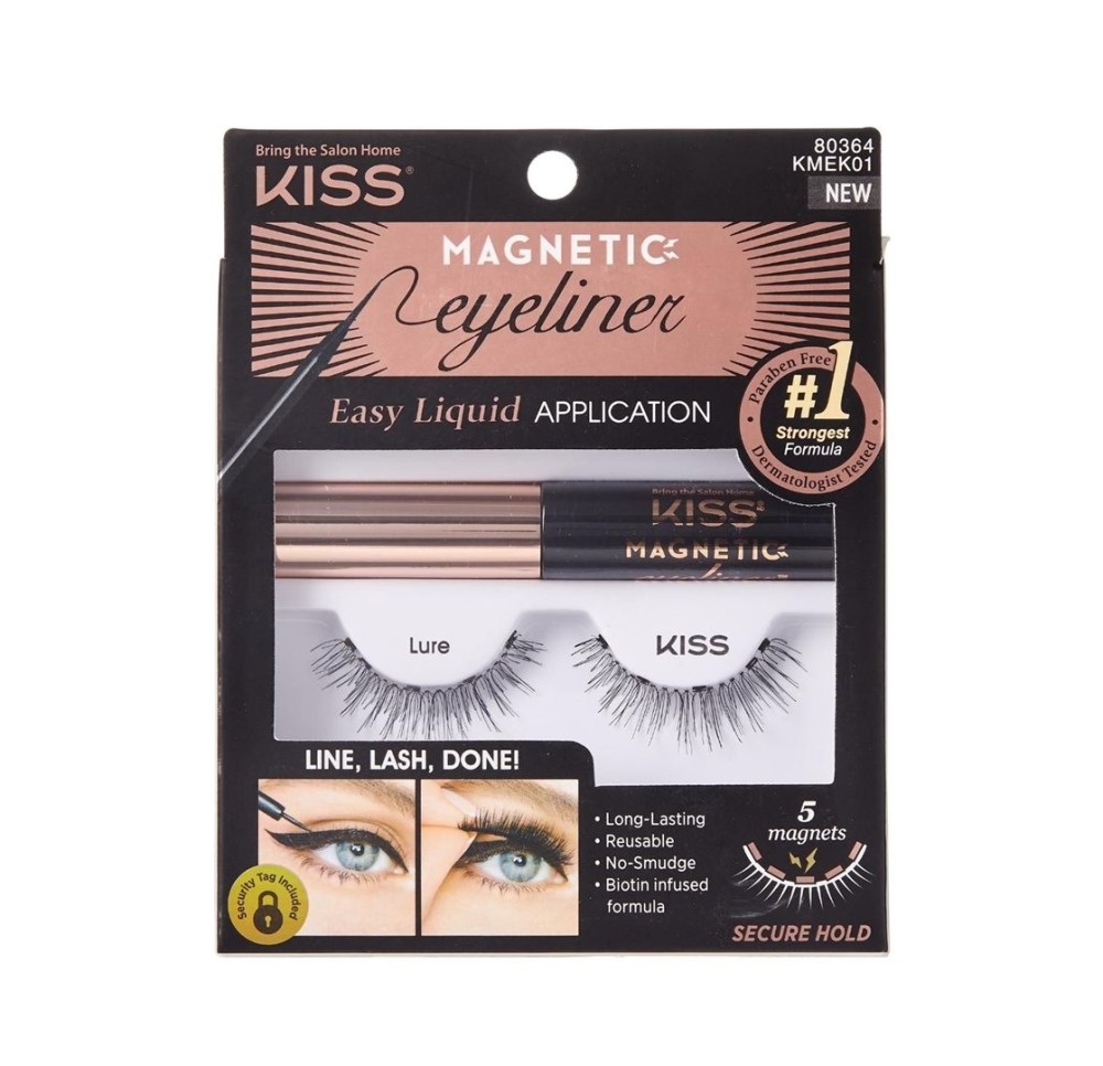 KISS Magnetic Eyeliner & Lash Kit Lure