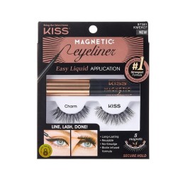 KISS Magnetic Eyeliner & Lash Kit Charm (n)