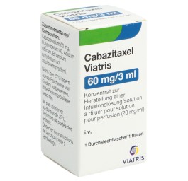 CABAZITAXEL Viatris 60 mg/3ml flac 3 ml