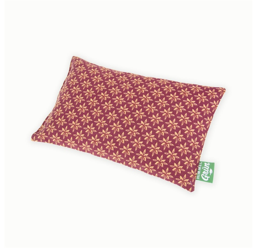HIMMELGRÜN coussin noyaux ceri 30x20cm fleur étoi HIMMELGRÜN coussin noyaux ceri 30x20cm fleur étoi
